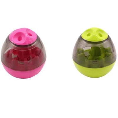 Fun colorful pet tumbler misses ball puzzle toy to kill time pet food slow feeder