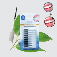 Soft Rubber Interdental Brush Toothpicks