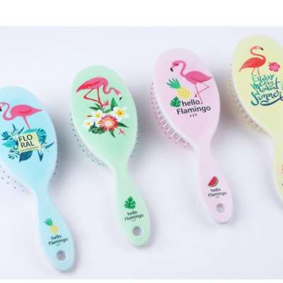 New design wholesale   PP custom pattern OEM paddle air cushion professional massage hair brush